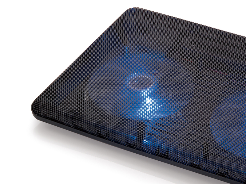Conceptronic CNBCOOLPAD2F Notebook-Kühlpad 15,6" Schwarz