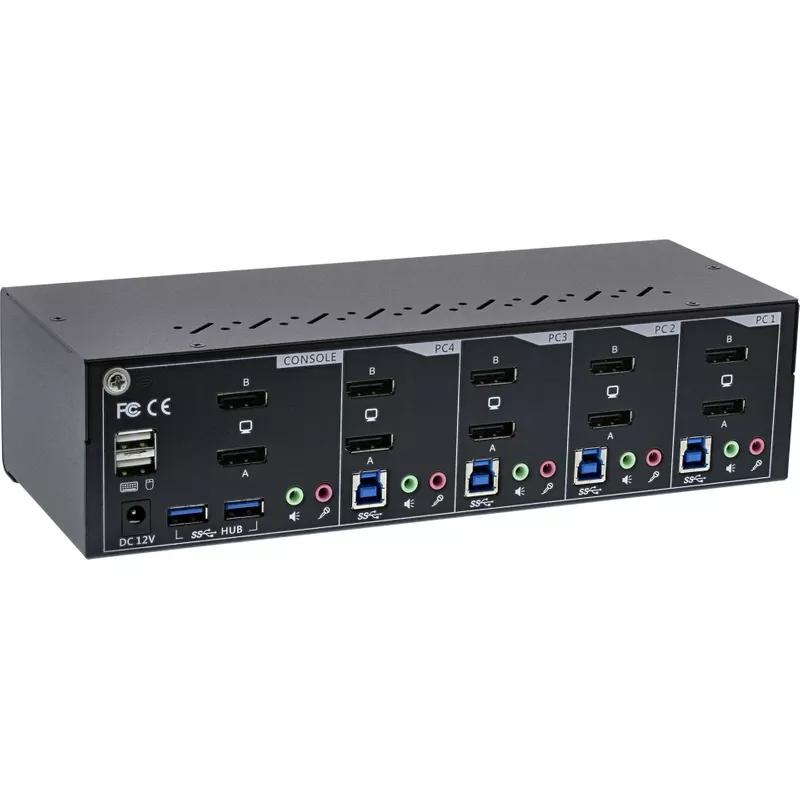 InLine KVM Desktop Switch (63654I)