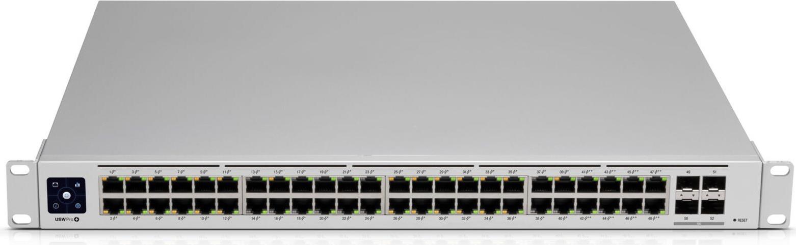Ubiquiti UniFi Switch USW-Pro-48 Managed L3 48-Port Gigabit Ethernet 4x SFP+ Silber