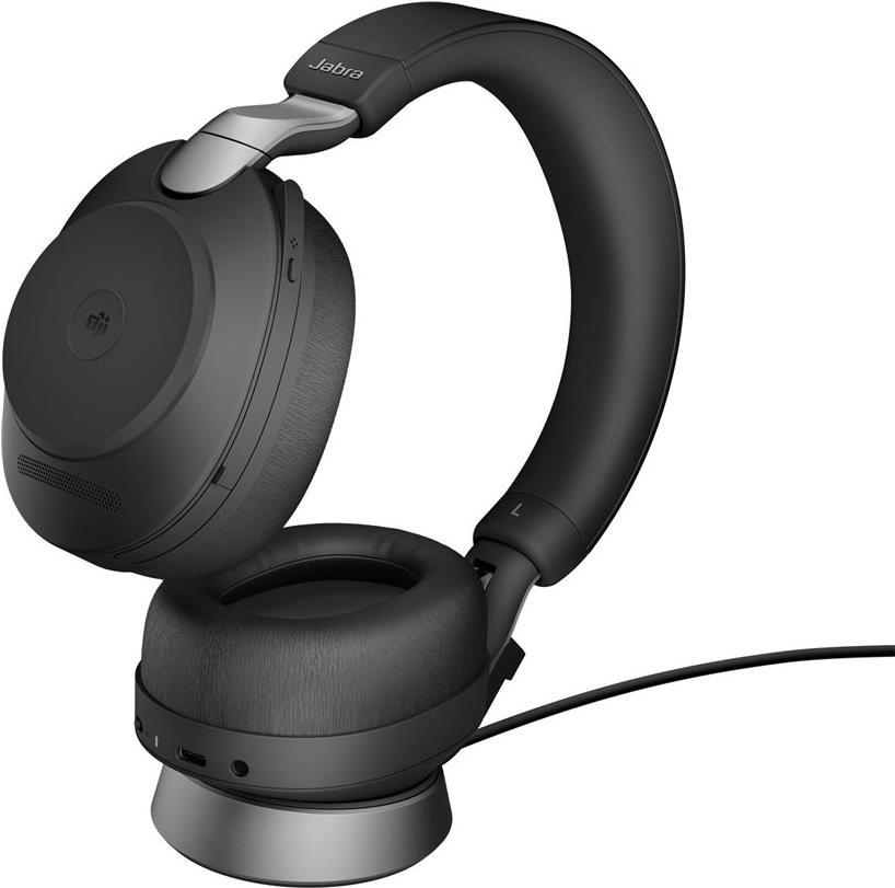 Jabra Evolve2 85 MS Stereo Over-Ear ANC Headset 37 h Schwarz