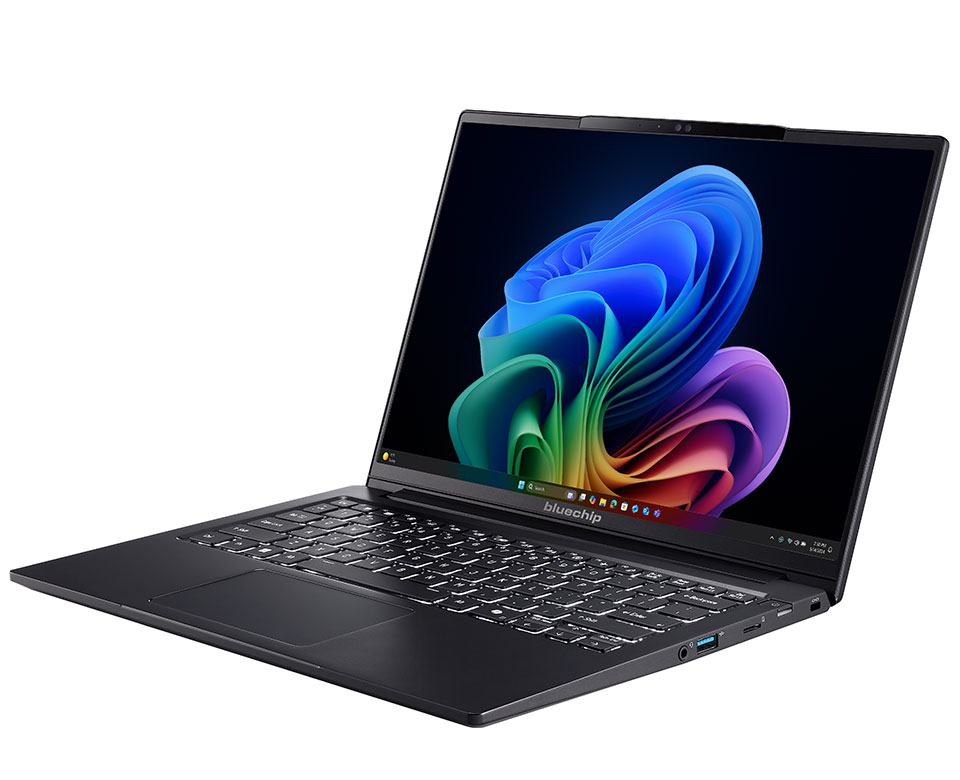 bluechip TRAVELline U16W1 16" Intel Core Ultra 7 32 GB RAM 500 GB SSD Grau