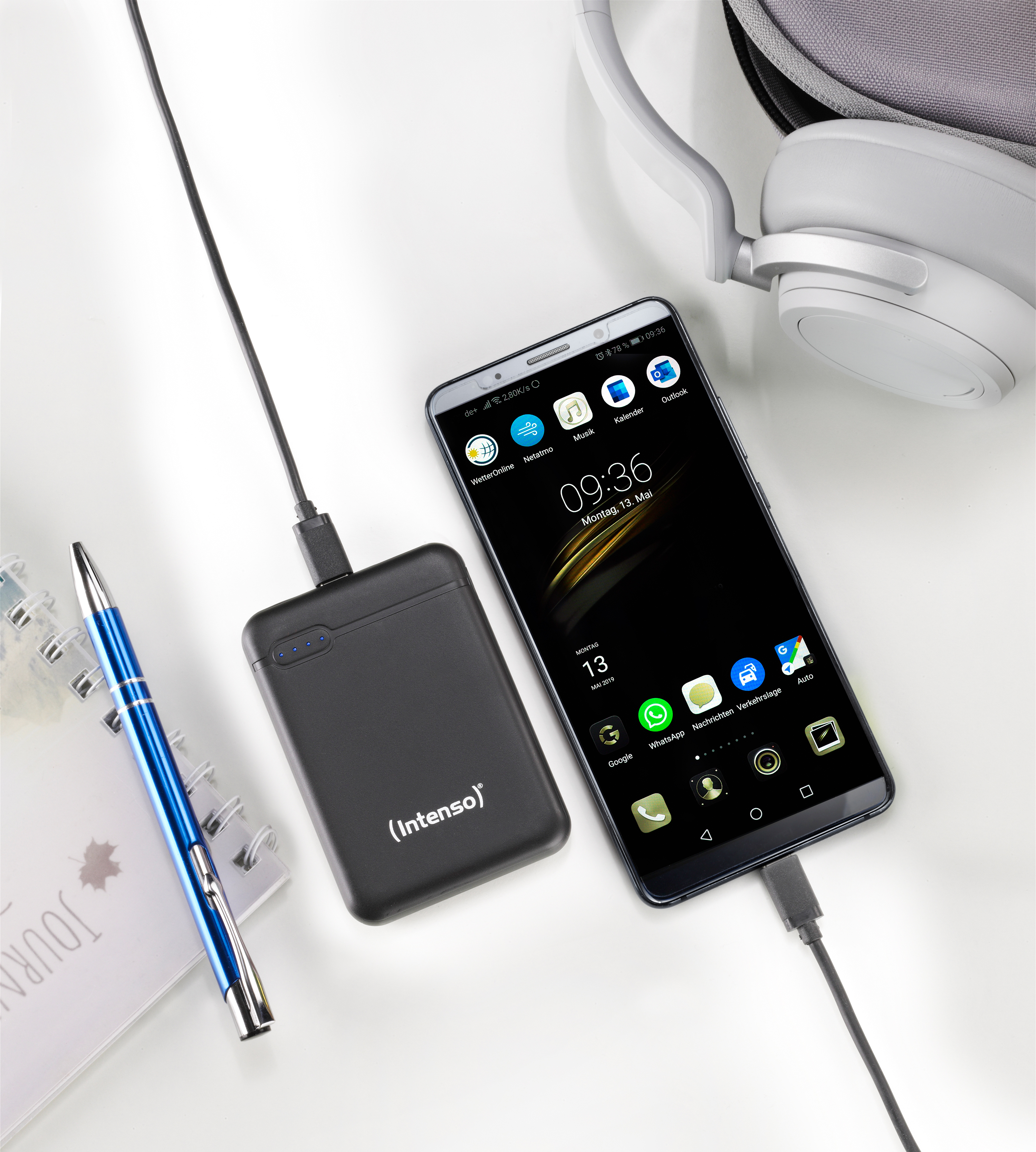 Intenso XS5000 Powerbank 5000 mAh Schwarz