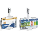 DURABLE Ausweishalter RFID SECURE mit Clip für 1 Karte 1 Pg. à 10 Stück 890123