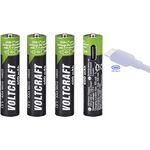 VOLTCRAFT VC-AAA400USB USB-C® Akku Li-Ion 400 mAh 1.5 V 4 St. (VC-14491030)