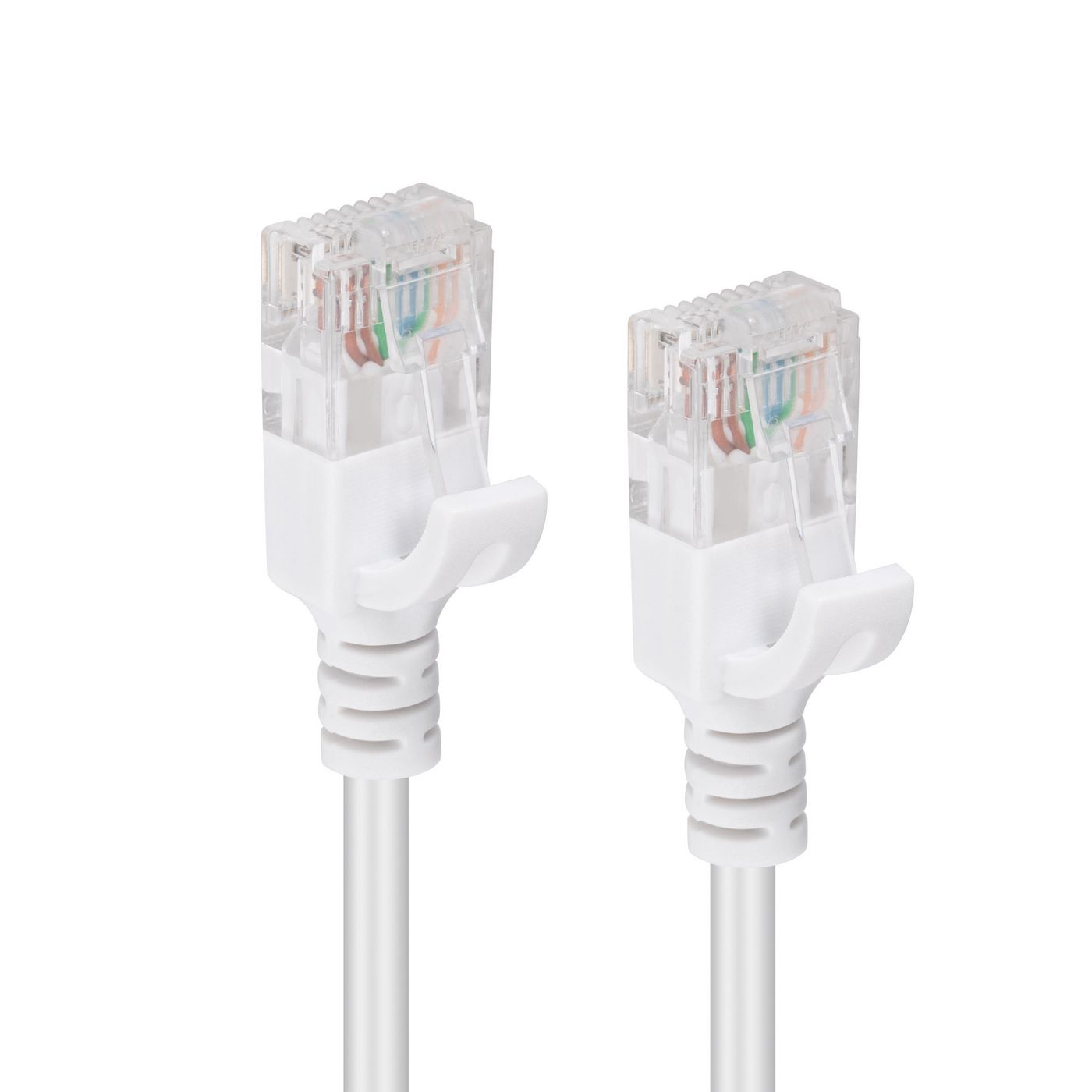 MicroConnect V-UTP6A0025W-SLIM Netzwerkkabel 0,25 m Cat6a U/UTP Weiß