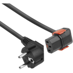 ACT AK5256 Stromkabel Schwarz 2 m CEE7/7 C13-Koppler (AK5256)