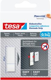 TESA Klebestreifen f.Putz, 9St; 1 Pack = 9 St.