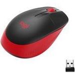 Logitech M190 Full-size wireless mouse RED EMEA (910-005908)