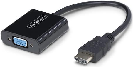 StarTech.com HDMI to VGA Adapter, 1080p, Active Video Converter (HD2VGAE3)