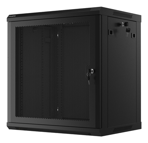 Lanberg WF01-6412-23B 12U 19" Netzwerkschrank Schwarz, RAL 9004