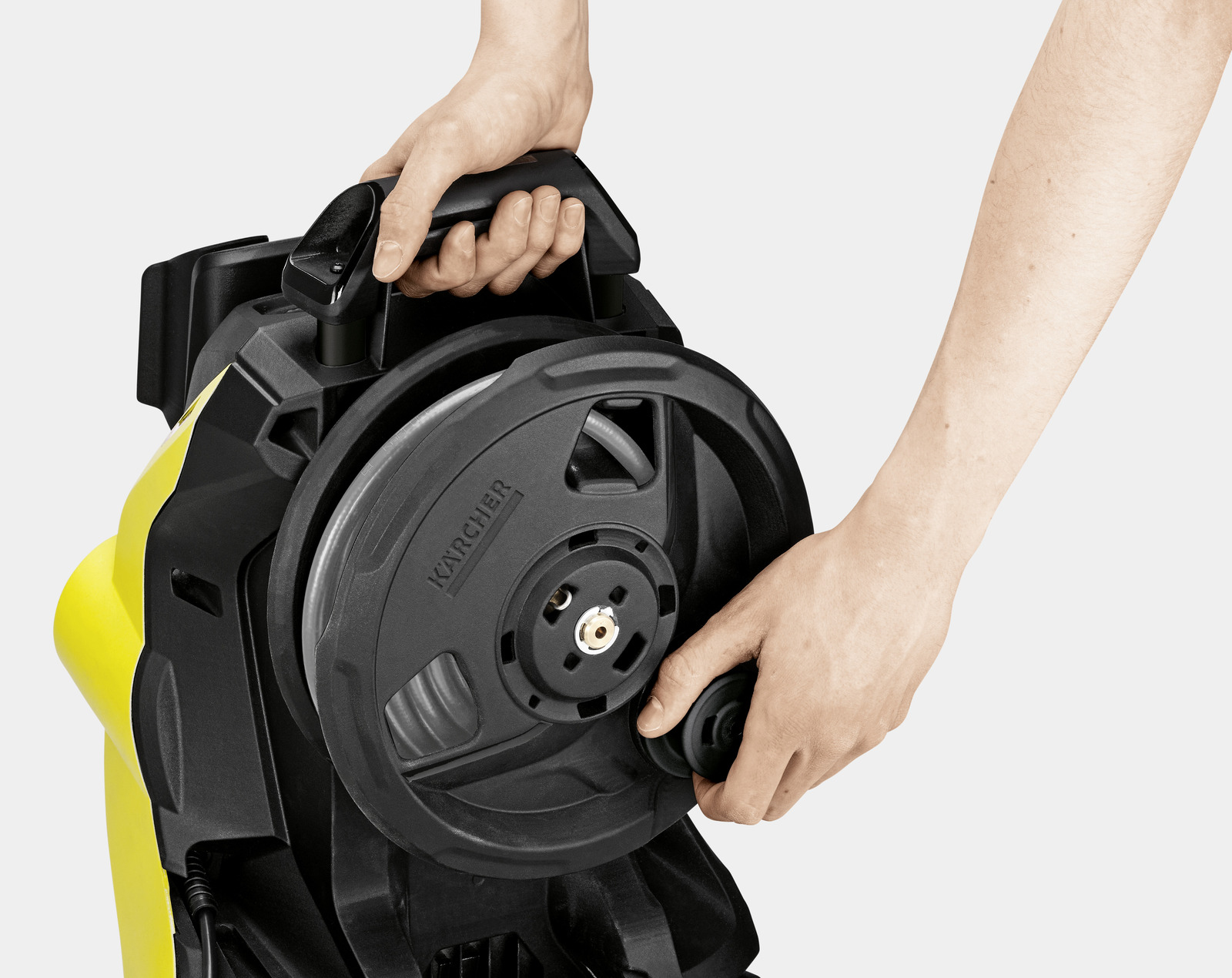 Kärcher K 7 Premium Smart Control Flex Home Hochdruckreiniger 3000 W Schwarz, Gelb