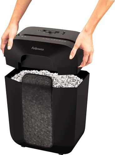 Fellowes Powershred LX41 8 Blatt Mini-Cut Aktenvernichter Schwarz