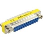 InLine® Mini-Gender-Changer, 25pol Sub D Bu/Bu (31124)