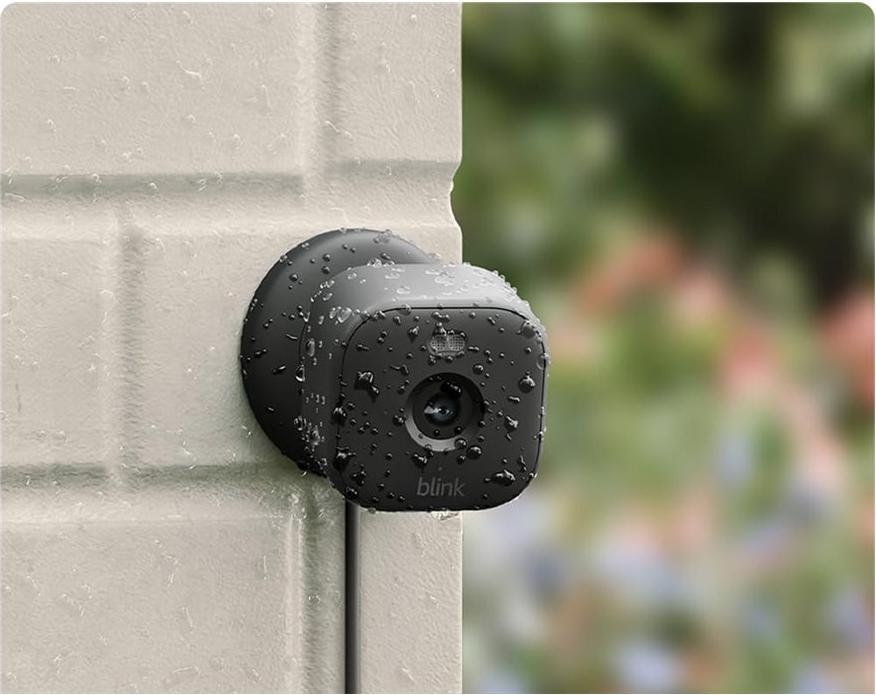 Amazon Blink Mini 2 smarte Plug-in-Sicherheitskamera 1080p HD-Nachtsicht schwarz