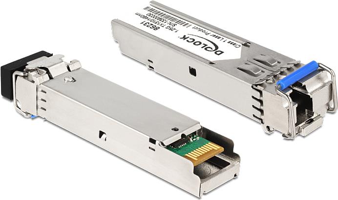 Delock SFP Modul 1000Base-BX SM TX 1310 nm / RX 1490 nm (86231)