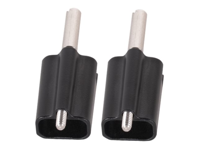 Sonnet ThunderLok-A Kabelhalteschiene für Thunderbolt 5, 4 und 3 Kabel 2er-Pack Schwarz
