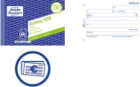 AVERY Zweckform Recycling-Formularbuch "Qittung inkl. MwSt. (1255)