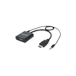 Manhattan HDMI to VGA Converter with audio (151450)