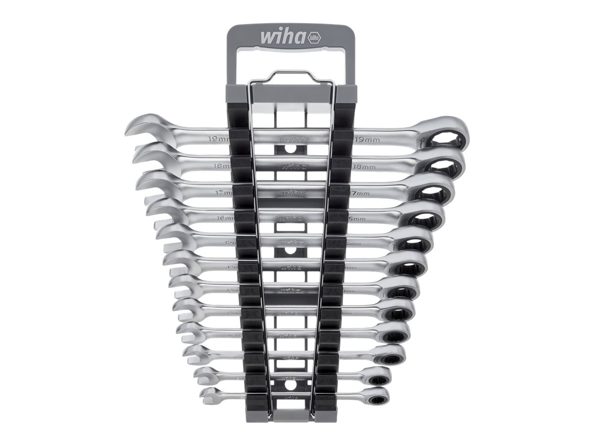 Wiha 644M Ratschen-Schraubenschlüssel-Set 13-teilig