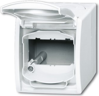 Busch Jaeger 1758 WN-54 Steckdose Weiß (1724-0-4264)