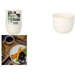 PAPSTAR Zuckerrohr-Schalen "pure", rund, 175 ml, 10er aus Zuckerrohr, kompostierbar, mikrowellengeeignet bis - 1 Stück (89993)