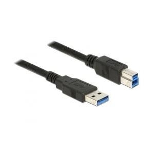 Delock Kabel USB 3.0 Typ-A Stecker > USB 3.0 Typ-B Stecker 5,0 m schwarz (85070)