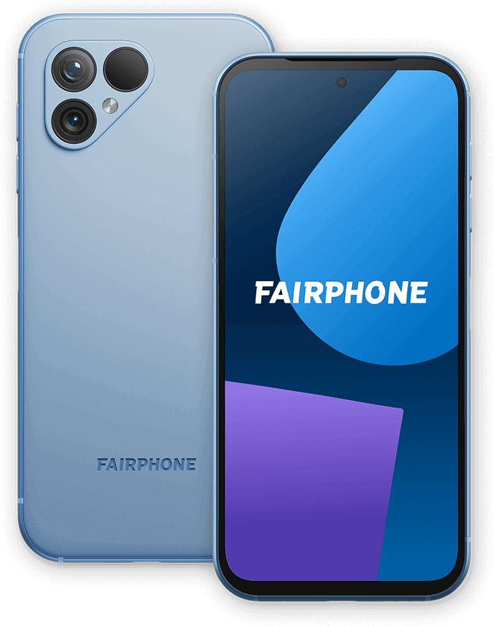 Fairphone 5 16,4 cm (6.46") Dual-SIM Android 13 5G 8 GB 256 GB 4200 mAh Blau (F5FPHN-2BL-EU1)