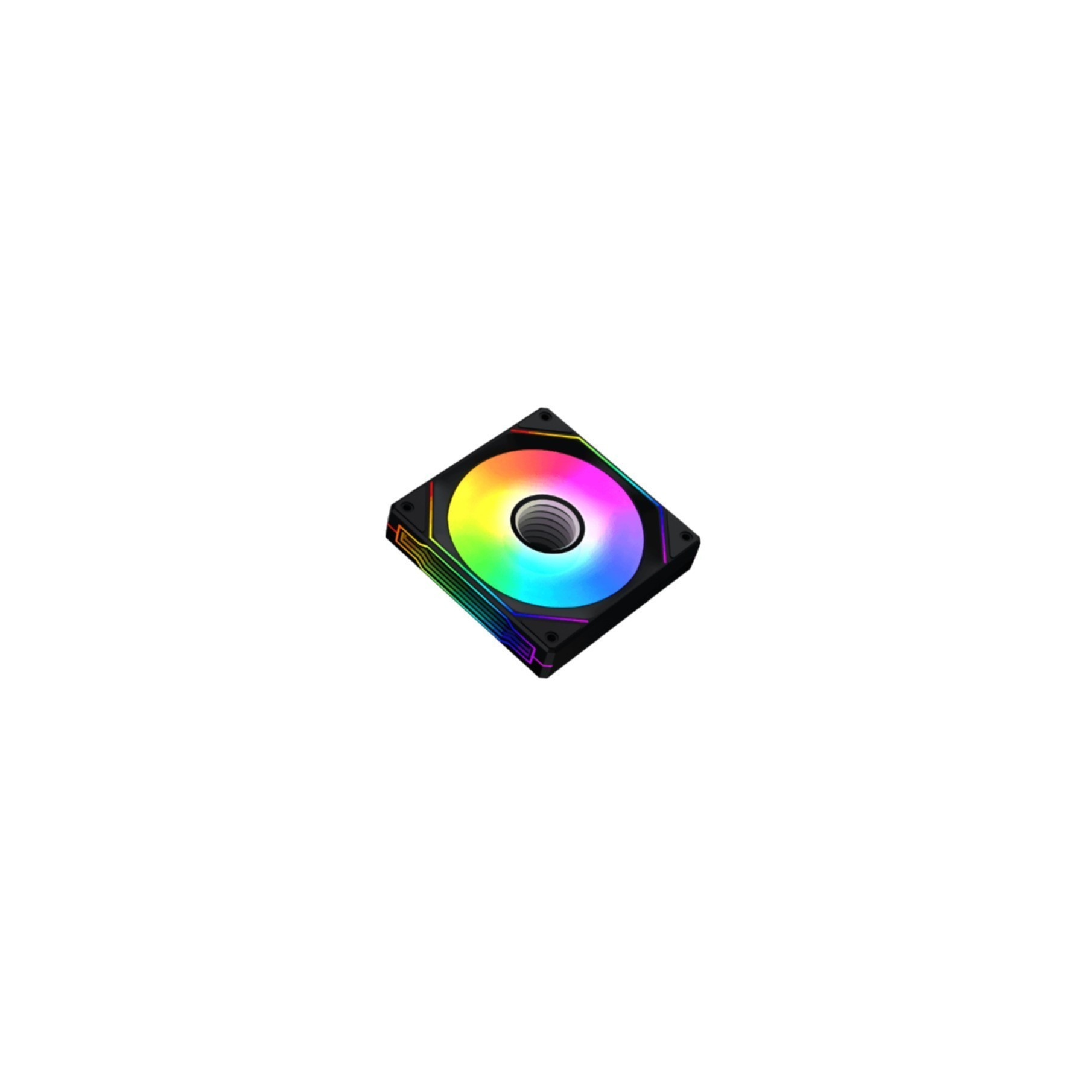 Xigmatek Infinity G20A Gehäuselüfter RGB Fan Set 12 cm 1200 RPM Schwarz