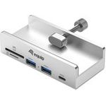 Equip Klemm USB-A3.2-Hub->2xUSB-A/SD/TF/USB-C (128968)