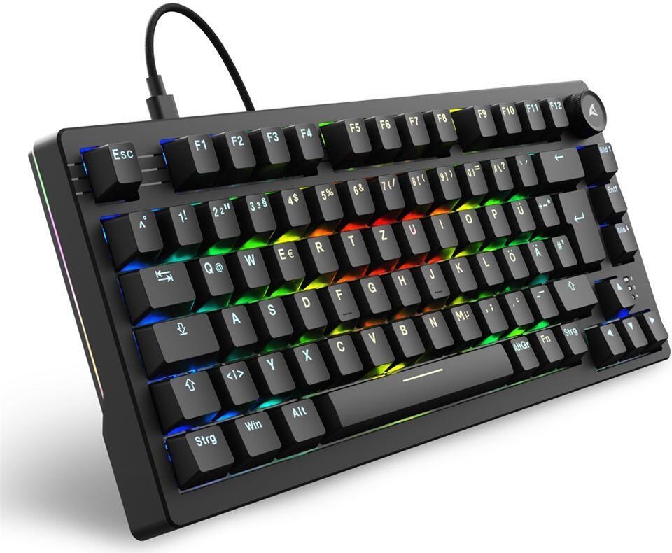 Sharkoon Gaming Tastatur Skiller SGK25 schwarz DE (4044951041824)