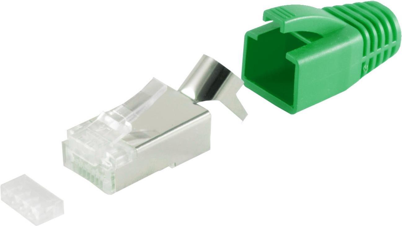 S-Conn 72067-10G Drahtverbinder RJ-45 Grün - Weiß (72067-10G)