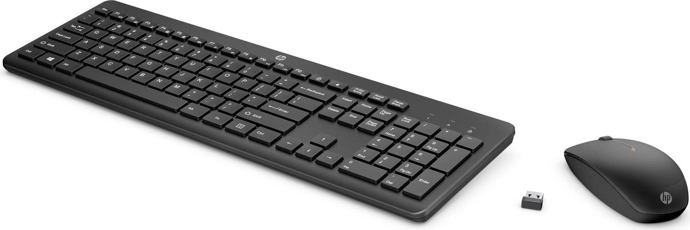 HP Wireless Keyboard Mouse SWE (18H24AA#ABS)