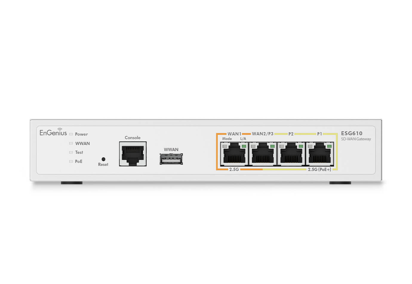 EnGenius ESG610 Cloud Managed Security Gateway 2 x 2,5 GbE 6,8 Gbps Weiß