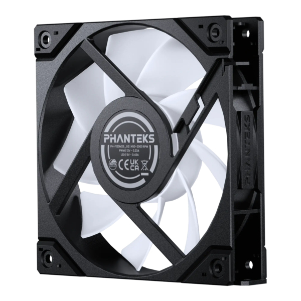 Phanteks M25 Gen2 120 mm Gehäuselüfter Schwarz