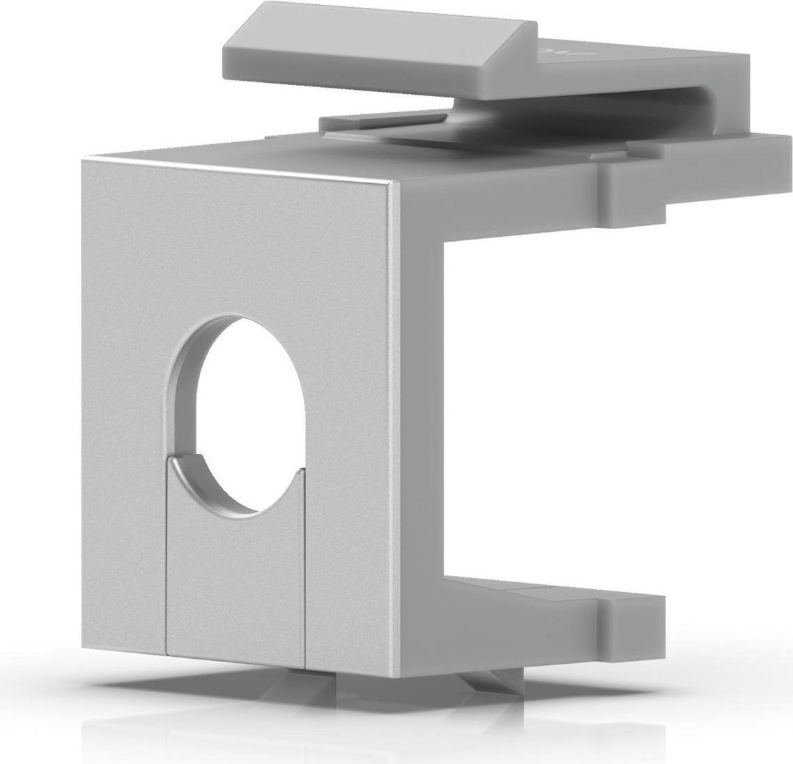 Ubiquiti Snap-in inserts designed to keystone patch panel while maintaining a clean. (UACC-KEYSTONE-BLANK-INSERT-TH)