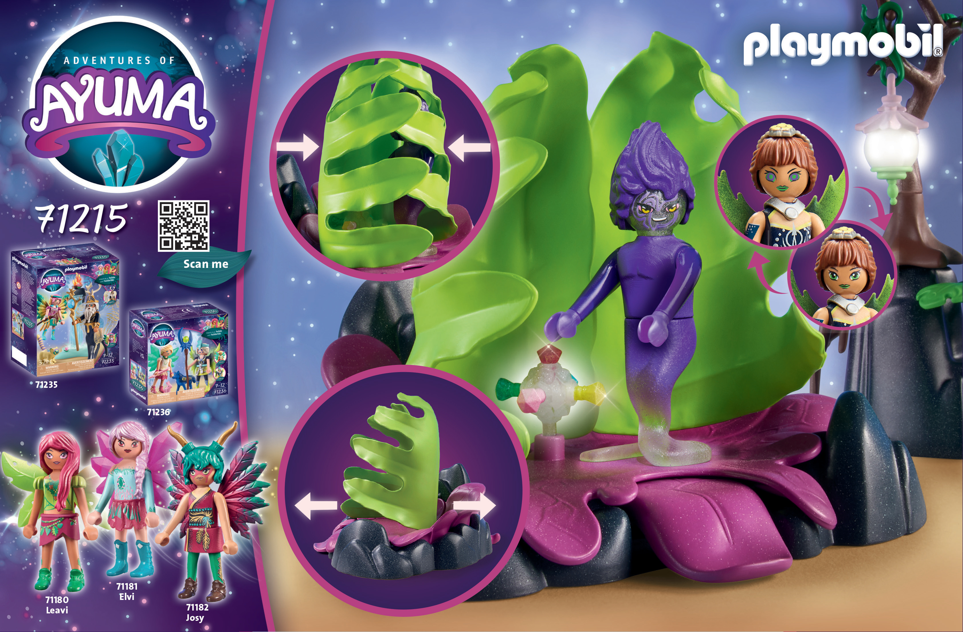 Playmobil Ayuma Nebelfalle Spielzeug-Set Mehrfarbig