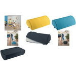 Leitz Fußstütze Ergo Cosy, blau ergonomisch, mit weichem Kern & Stoffbezug, kann als - 1 Stück (5371-00-61)