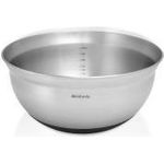 Brabantia Rührschüssel Stahl matt schwarz, 3 L ( d26 cm) (363863)