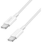 LogiLink USB-C® Kabel USB 2.0 USB-C® Stecker 1 m Weiß CU0341 (CU0341)
