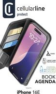 Cellularline Book Agenda 2 Case für (BOOKAG2IPHSE4K)