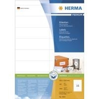 HERMA Premium Permanent selbstklebende, matte laminierte Papieretiketten (4264)