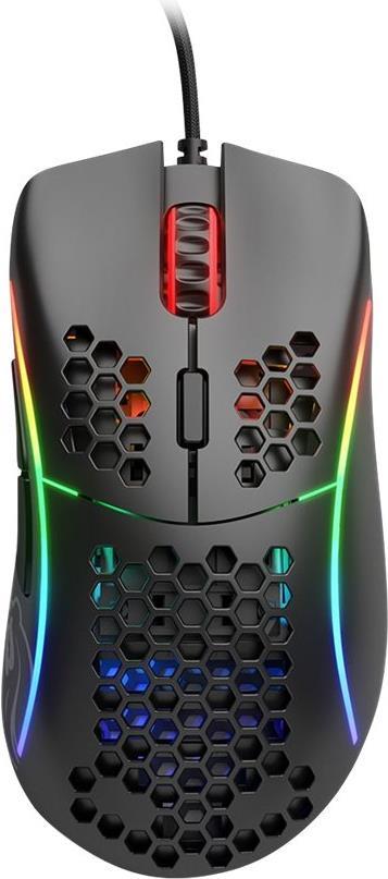 Glorious PC Gaming Race Model D Maus rechts USB Typ-A Optisch 12000 DPI (GD-BLACK)