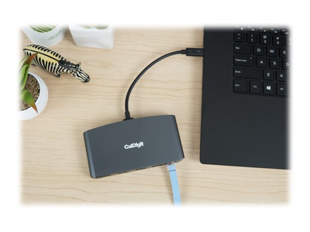 CalDigit Thunderbolt 3 mini Dock Dual HDMI Schwarz, Grau