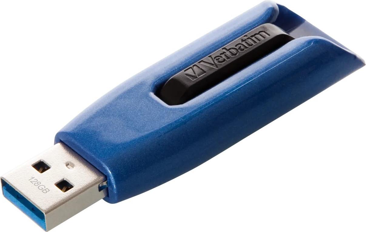 Verbatim Store 'n' Go V3 MAX 128 GB USB 3.0 Blau,Schwarz