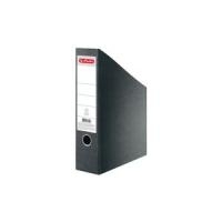 herlitz Stehsammler, DIN A4, RC-Hartpappe, schwarz Innenmaß: 75 mm, mit großem Rückenschild und Griffloch (11001963)