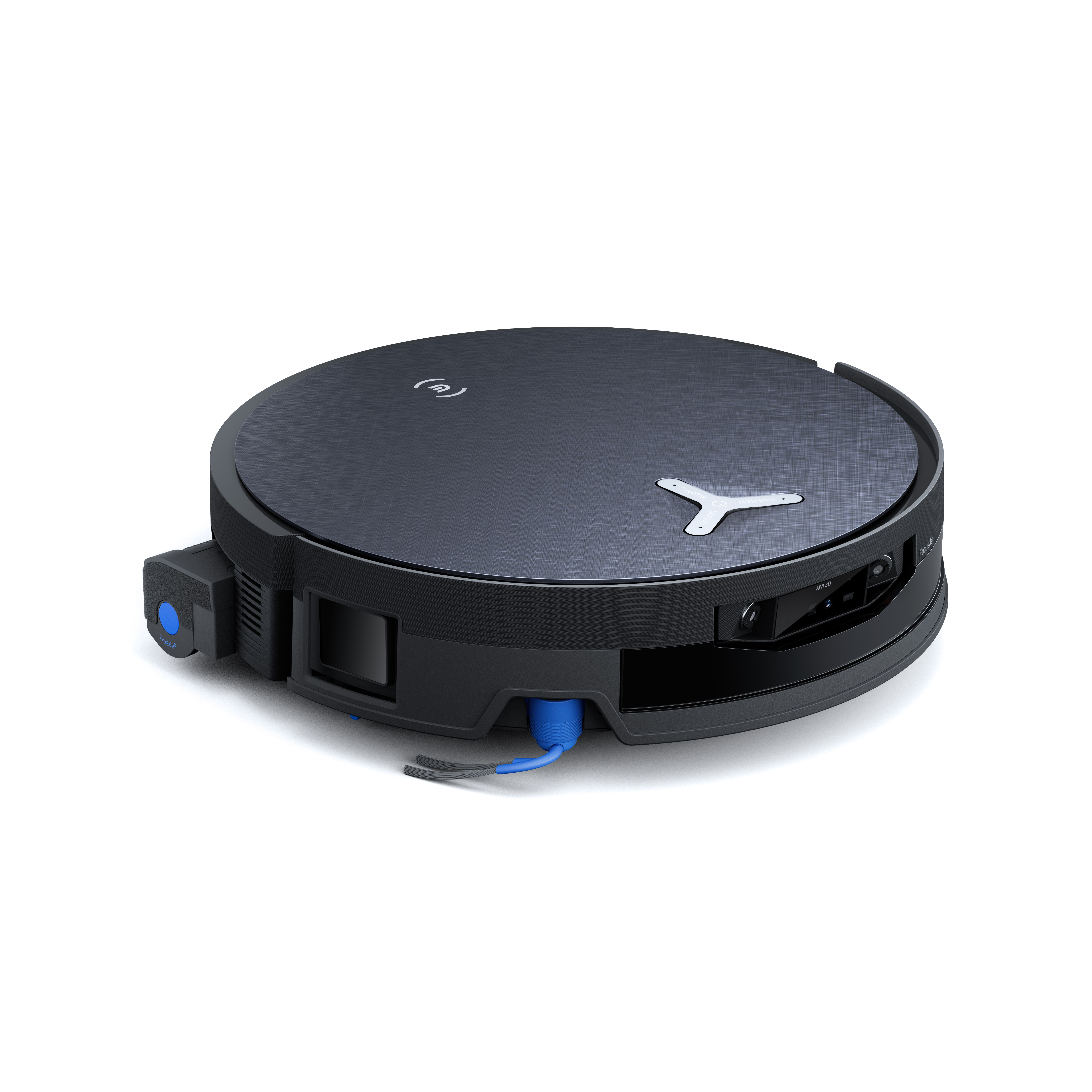 Ecovacs DEEBOT X12 OmniCyclone Saug-Wisch-Roboter 22000 Pa Schwarz