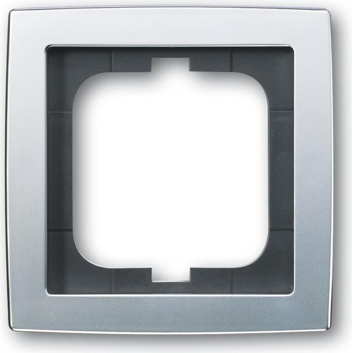 Busch-Jaeger 1754-0-4104 Wandplatte/Schalterabdeckung Chrom (1754-0-4104)