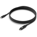 Ubiquiti UniFi USB-C Kabel mit Ladeanzeige, 2,0 Meter Ubiquiti Zubehör (UACC-CABLE-USB-100W-2M-BK)