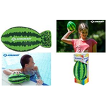 SCHILDKRÖT Wasserball Splash Ball Watermelon, grün Maße: 250 x 130 mm, Gewicht: 135 g, griffige Oberfläche - 1 Stück (970292)