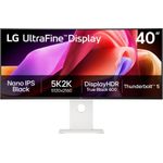 LG UltraWide 40WT95UF-W LED-Monitor 100.9 cm (40 Zoll), weiß/schwarz, 5K2K, Nano-IPS, Curved, Thunderbolt 5.0, KVM-Switch, Daisy Chain, 120Hz Panel (40WT95UF-W.AEU)